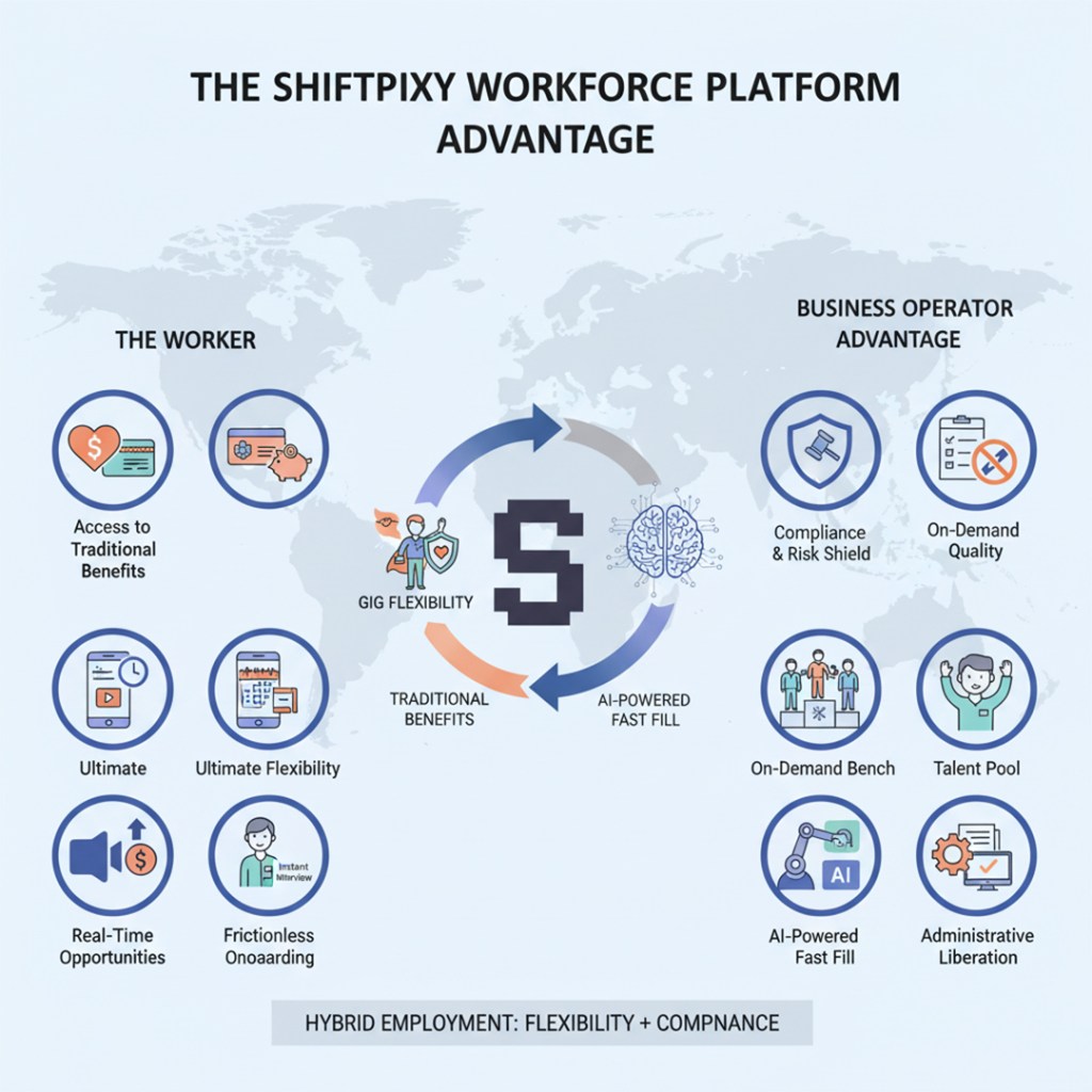 The ShiftPixy Workforce Platform Advantage - Shiftpixy