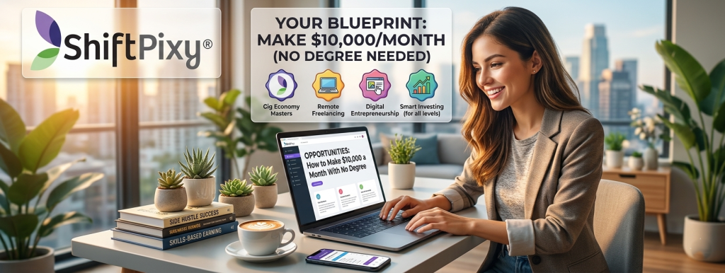 How to Make $10,000 a Month With No Degree?